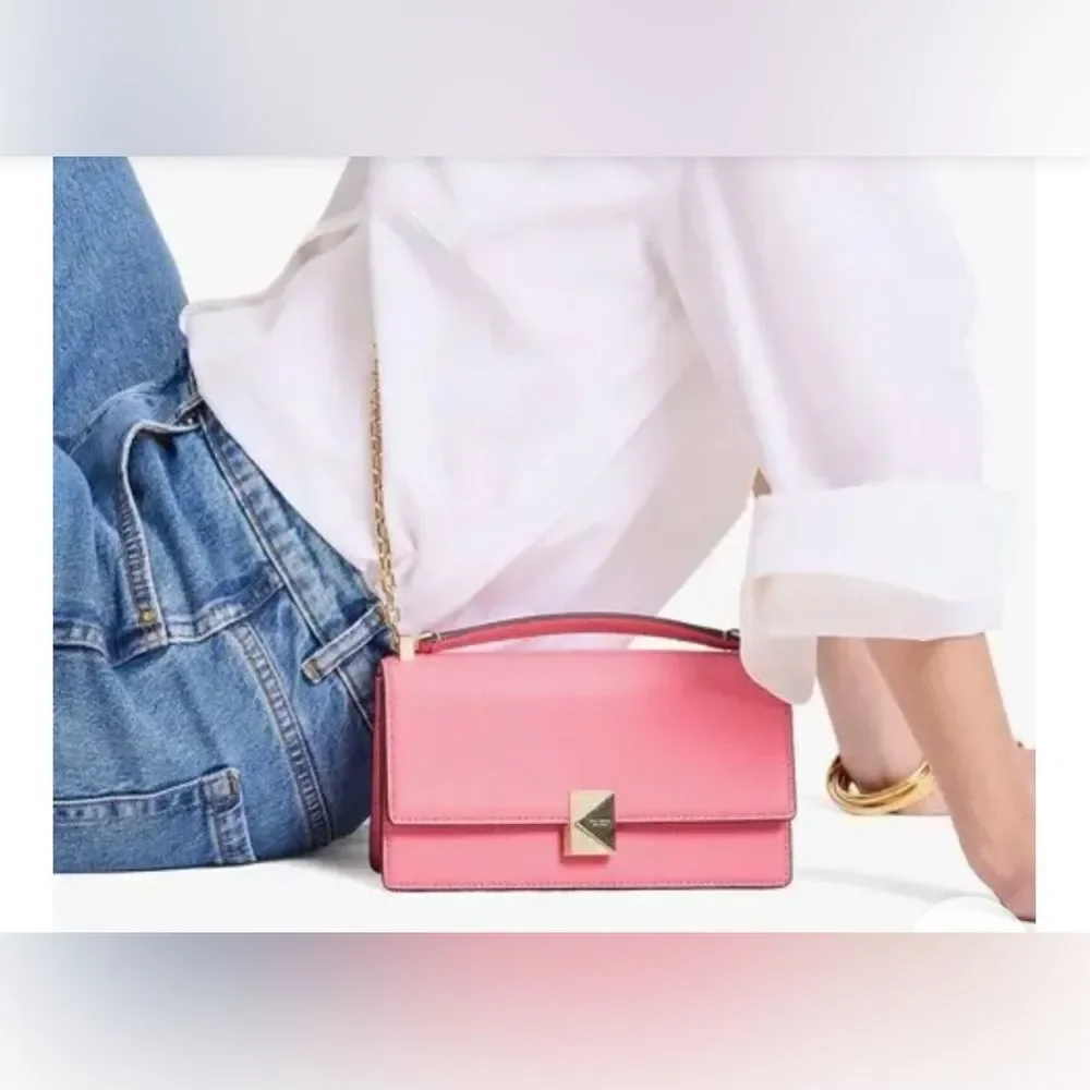 Kate Spade ♠️ Pink Leather Crossbody Bag; New with dust bag! PERFECT CONDITION!